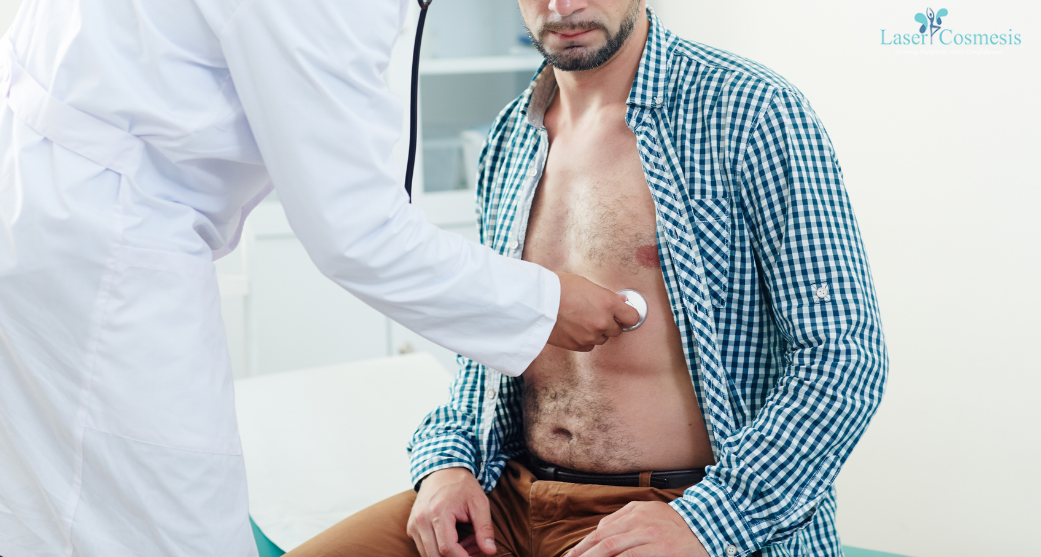 gynecomastia-doctor-examination